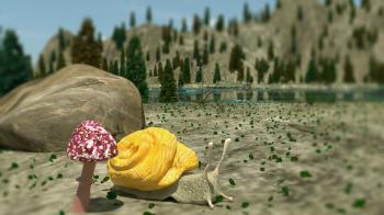 ArtStation - NATurE scene, lil snaily naturey scene, Nathan FitzGerald