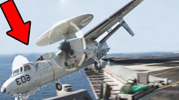 US Aircraft Almost Crash by Falling From Aircaft Carrier: US Navy E ...