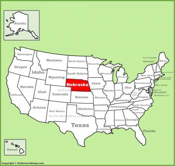 Nebraska State Maps | USA | Maps of Nebraska (NE) ﻿