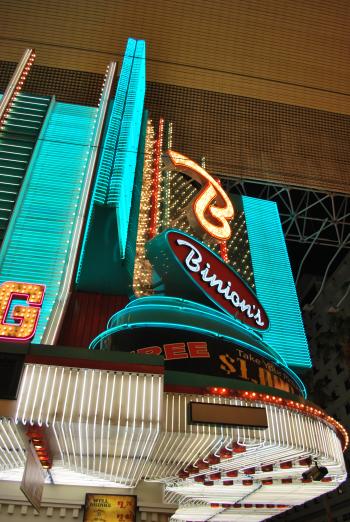 Neon signs from fremont street