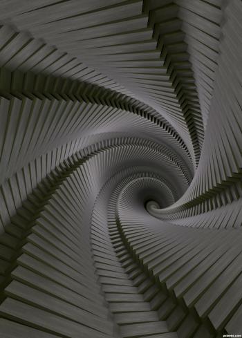 Never Ending picture, by Ory for: fractals 3D contest - Pxleyes.com