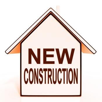 New Construction House Shows Recent Building Or Development