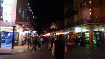 New Orleans Bourbon Street Night