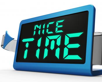 Nice Time Clock Means Enjoyable And Pleasant Experience
