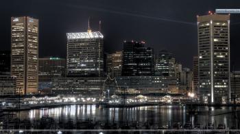 Charm City A Beautiful Night Scene Wallpaper