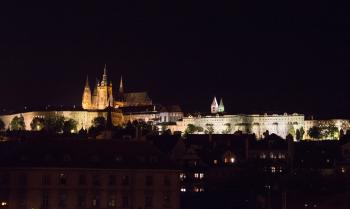 Prague by night