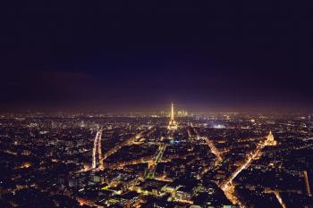 Paris Night View Free Photo - ISO Republic