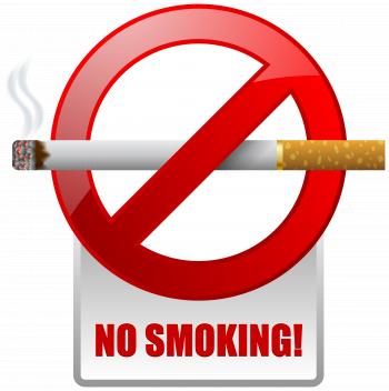 Red No Smoking Warning Sign PNG Clipart - Best WEB Clipart