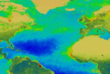 SVS: SeaWiFS: the North Atlantic Bloom
