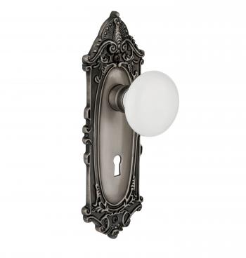 Nostalgic Warehouse Victorian Backplate Set with choice of Knob ...