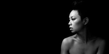 Nude Woman In Grayscale Photography