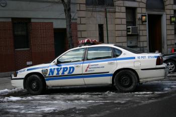 NYPD patrol vehicle