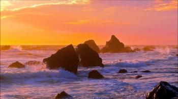 Beautiful Ocean Sunset - YouTube