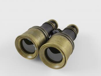 Old Binoculars by Dzoniko | 3DOcean