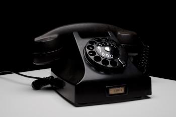 Old Black Telephone