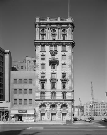 Northern elevation of the Evening Star building