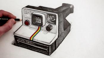 Old Camera Drawing at GetDrawings.com | Free for personal use Old ...