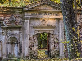 Old cemetery doors