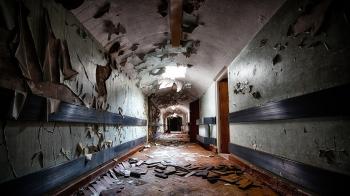 Images Hallway corridor Old Wall 2560x1440
