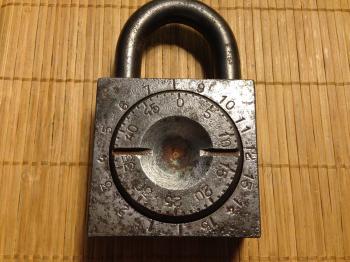 45] Massive Vintage Combination Padlock (analysis and cracking ...