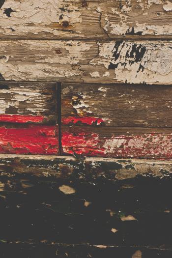 Old Painted Wood Texture
