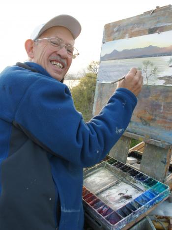 U.S. painter works to preserve beauty of Lake Biwa | The Japan Times