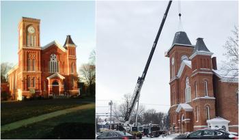 Eagle News Online – New roof for Old First steeple