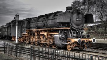 4K old train HD wall paper - www.gnome-look.org
