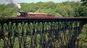 HD Old Train On An Old Bridge Wallpaper | Trains | Pinterest ...