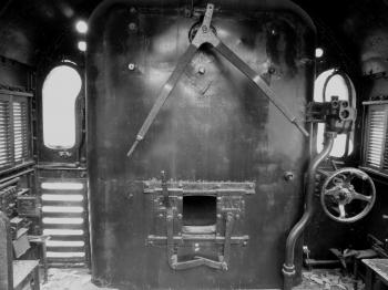 Old Train Engine Room