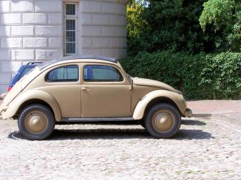 Old Volkswagen Beetle from World War 2