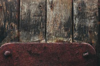 Old Wood and Metal Texture