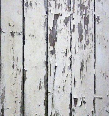 Old wood planks peeling paint