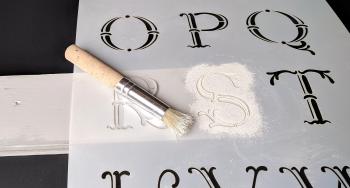 Old World French Signs Aged with Bio Savvy Stains - Artisan Enhancements