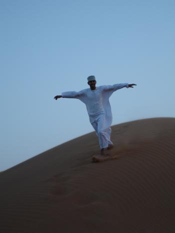 Omani desert people