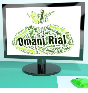 Omani Rial Indicates Forex Trading And Banknote