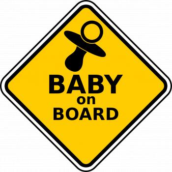 Clipart - Baby On Board