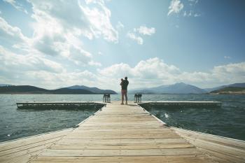 on the dock - Budget On a Stick