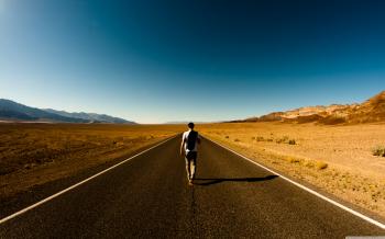 Man On The Road ❤ 4K HD Desktop Wallpaper for • Dual Monitor ...
