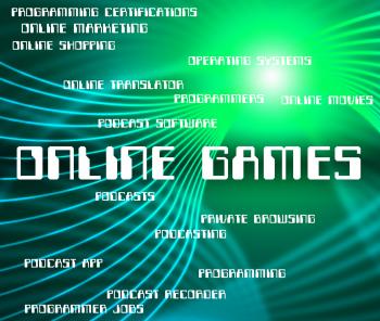 Online Games Indicates World Wide Web And Entertainment