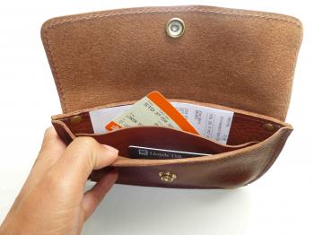 chestnut purse open | The St Leonards Hairy Houdini