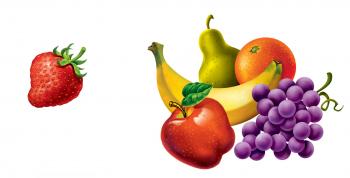 strawberry-apple-banana-pear-orange-grapes-still-life
