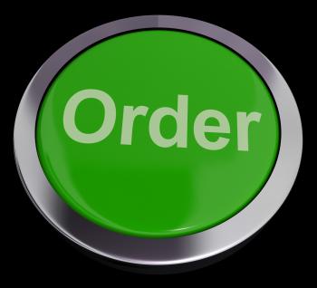 Order Button For Buying Online In Web Store