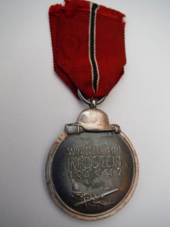Medaille "Winterschlacht im Osten 1941/42" (Ostmedaille) Nr18 Karl ...