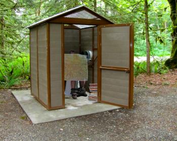 The "JOHN" Outhouse - Wishbone Site Furnishings