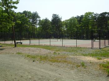 Outside Tennis Court