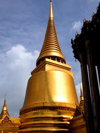 Pagoda within the Wat Phra Kaew palace