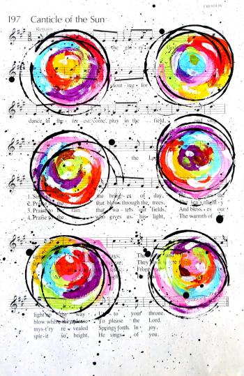 Painted Circles Tutorial -- Simple & Fun - YouTube