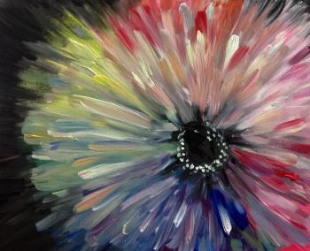 Paint a flower favored andromeda at fire water of ages this painting ...