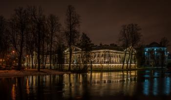 Palace during Night Time